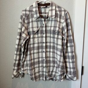 Kavu Plaid Shirt Size Large